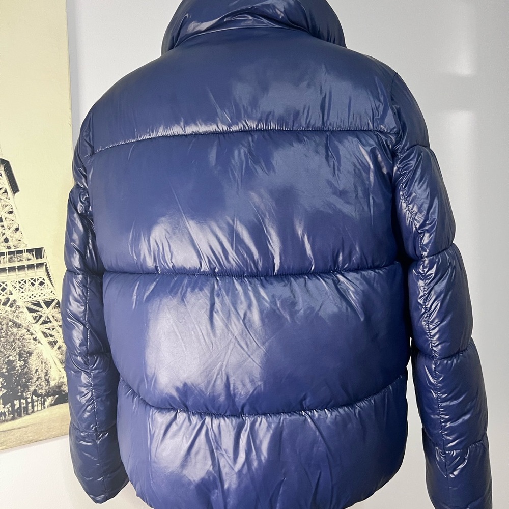 Tommy Hilfiger Women's Navy Puffer Jacket - Picture 6 of 9